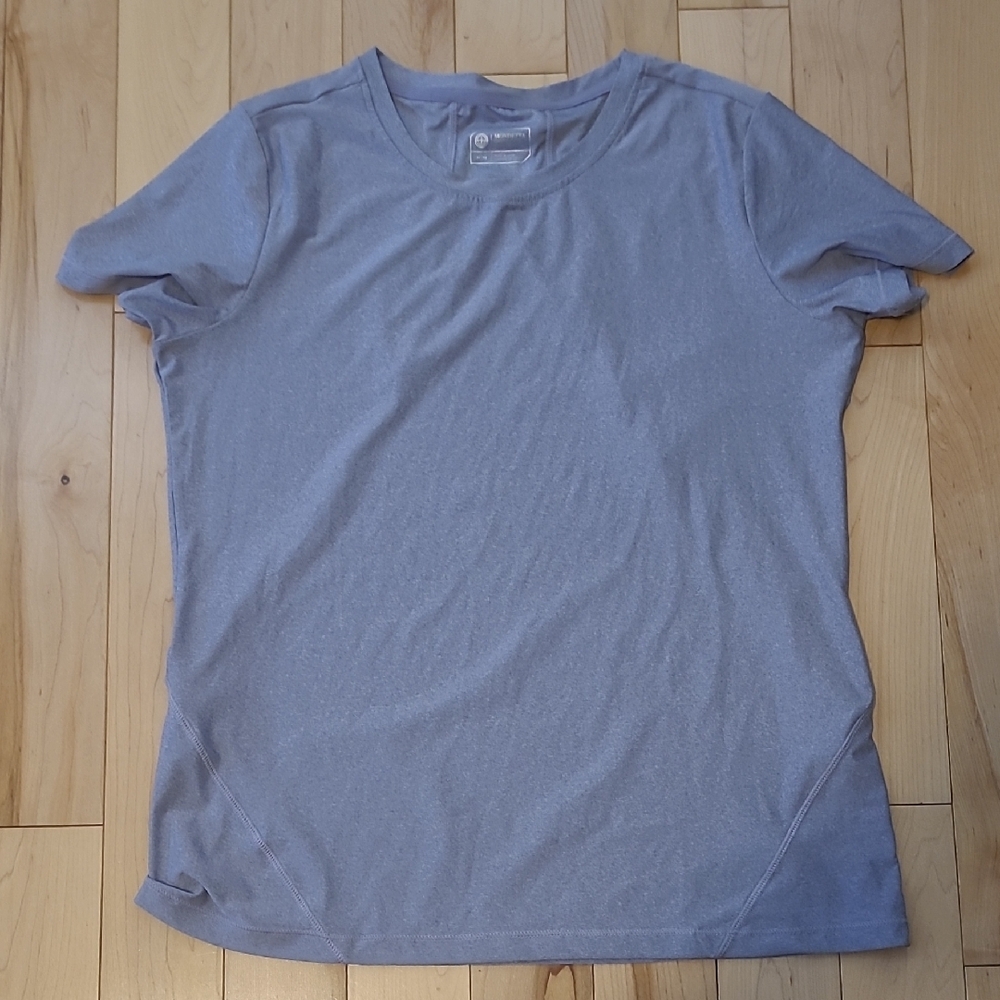 Mondetta Women's Size Medium Purple Short Sleeve Tee